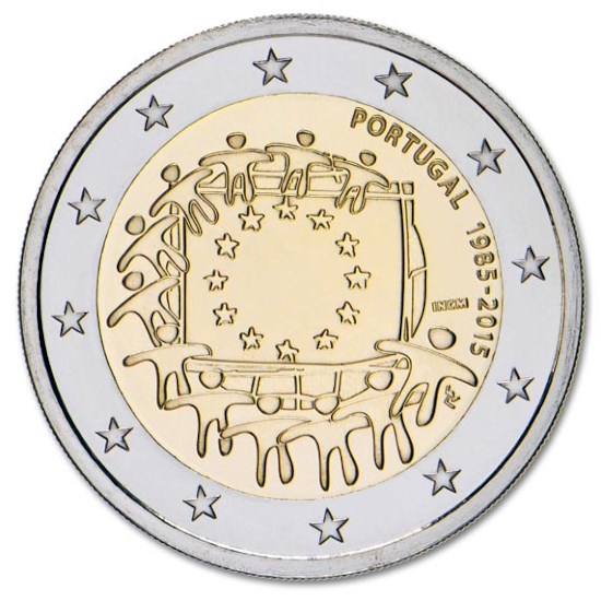 Portugal 2 euros « European Flag » 2015