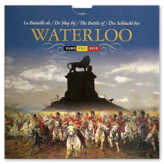 Belgique Set FDC « Waterloo » 2015