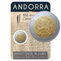 Andorra 2 Euro "Consell de la Terra" 2019