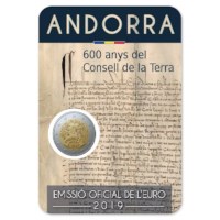 Andorre 2 Euro « Consell de la Terra » 2019