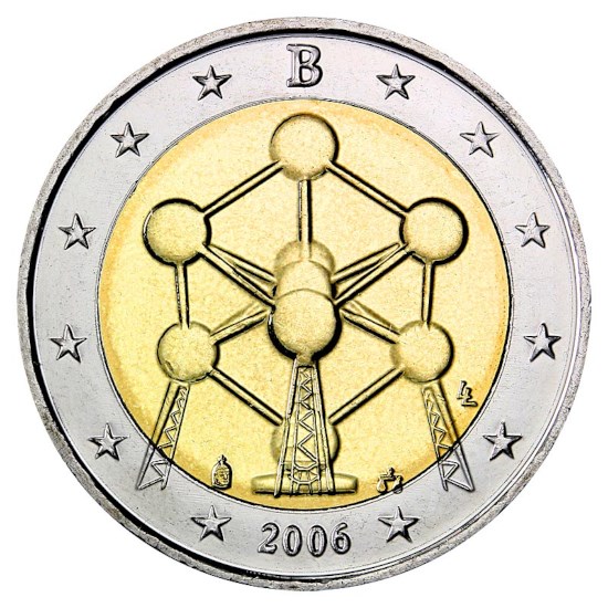 Belgique 2 euros « Atomium » 2006