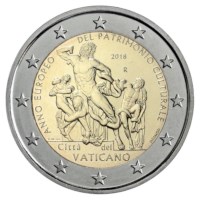 Vaticaan 2 Euro "Cultureel Erfgoed" 2018