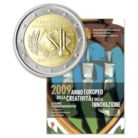 San Marino 2 Euro "Creativiteit" 2009