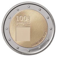 Slovénie 2 euros « Université » 2019