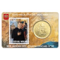 Vaticaan Coincard + Postzegel Set 2019 #3