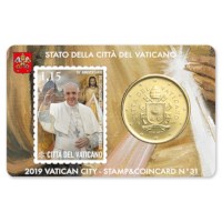 Vatican Coincard + Timbre Set 2019 #3