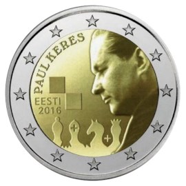 Estonie 2 euros « Paul Keres » 2016