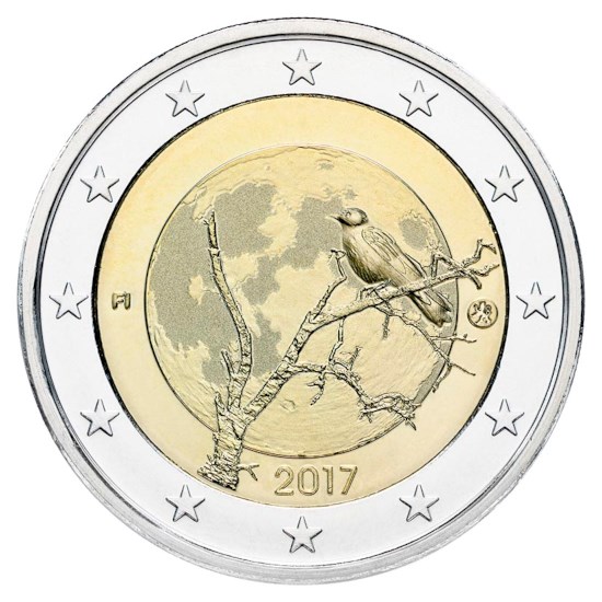 Finlande 2 euros « Nature » 2017