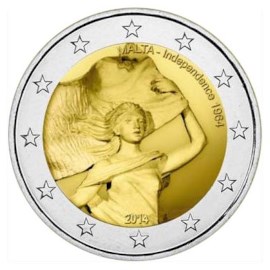 Malte 2 euros « Indépendance » 2014