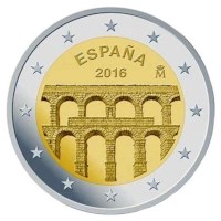 Spanje 2 Euro "Segovia" 2016