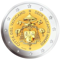 Vatican 2 Euro "Sede Vacante" 2013