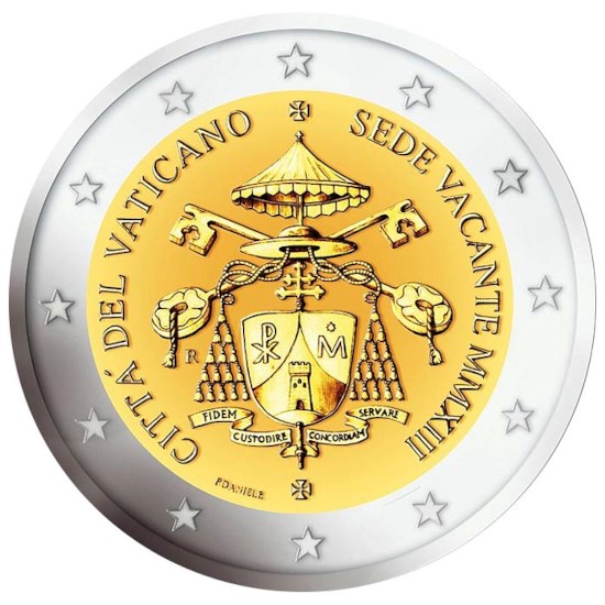 Vatican 2 euros « Sede Vacante » 2013  