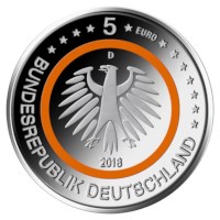 Duitsland 5 Euro "Subtropische Zone" 2018