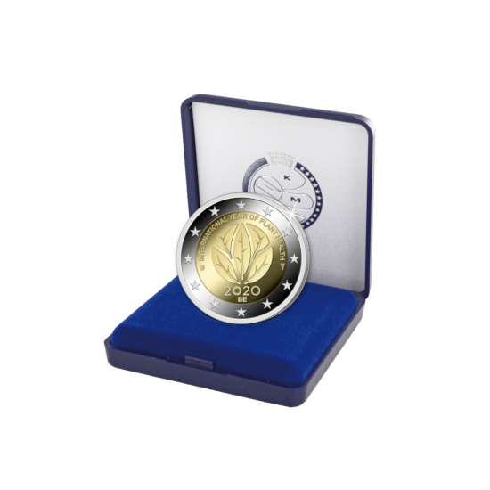 2 Euro Commemorative Coin Belgium 2020 ‘international Year Of Plant