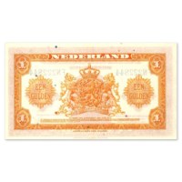 1 Gulden "Wilhelmina" 1943 ZFr+