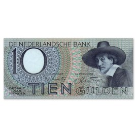 10 Gulden "Staalmeester" 1943 ZFr+
