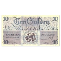 10 Gulden "Lieftinck Tientje" 1945 ZFr