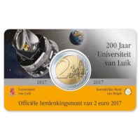 België 2 Euro "Luik" 2017 Coincard FR