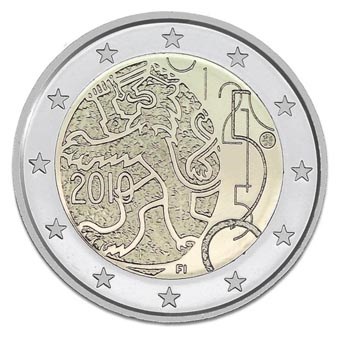 Finlande 2 euros « Monnaie finlandaise» 2010