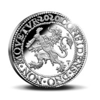 Official Restrike: Lion Dollar 2020 Silver 1 Ounce - Royal Delft edition