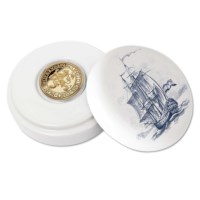 Official Restrike: Lion Dollar 2020 Gold 1 Ounce - Royal Delft edition