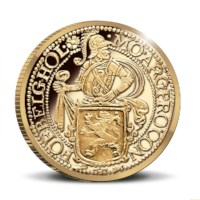Official Restrike: Lion Dollar 2020 Gold 1 Ounce - Royal Delft edition