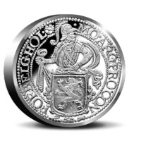 Official Restrike: Lion Dollar 2020 Silver 2 Ounce - Royal Delft edition