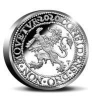 Official Restrike: Lion Dollar 2020 Silver 2 Ounce - Royal Delft edition
