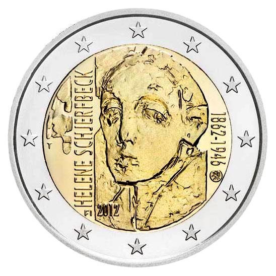 Finlande 2 euros « Schjerfbeck » 2012