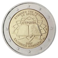 Greece 2 Euro ''Rome'' 2007