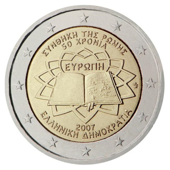 Griekenland 2 Euro "Rome" 2007