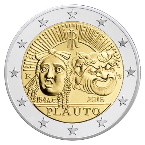 Italië 2 Euro "Plauto" 2016
