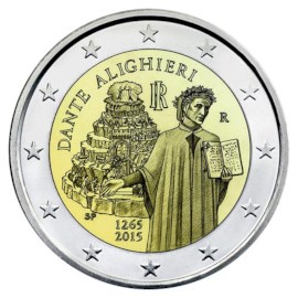Italie 2 euros « Dante » 2015