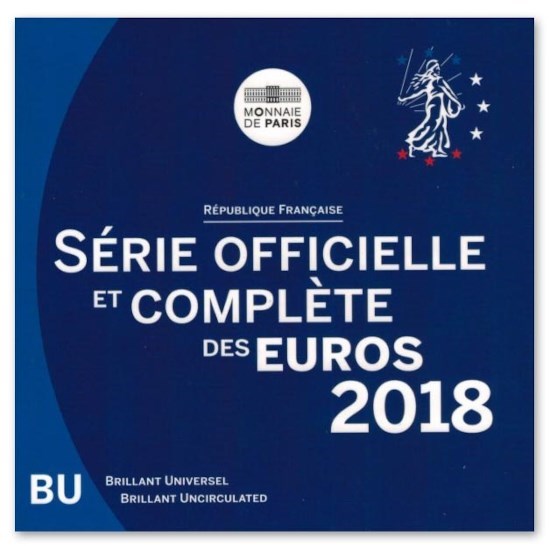 Frankrijk BU Set 2018