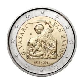 San Marino 2 Euro "Vasari" 2011