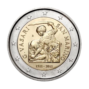 Saint-Marin 2 euros « Vasari » 2011