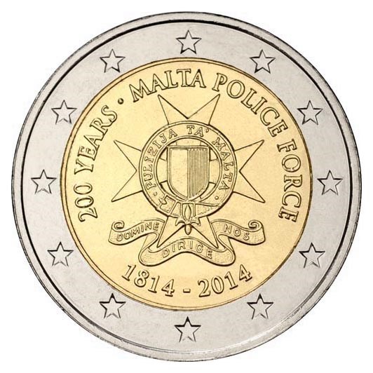 Malta 2 Euro "Police Force" 2014