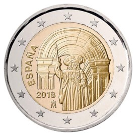 Spanje 2 Euro "Santiago de la Compostella" 2018