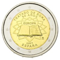 Spanje 2 Euro "Rome" 2007
