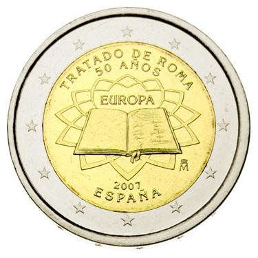 Espagne 2 euros « Rome » 2007