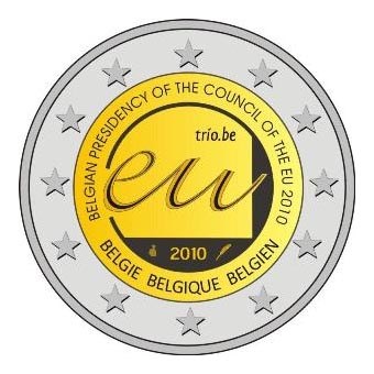 Belgium 2 Euro "EU President" 2010