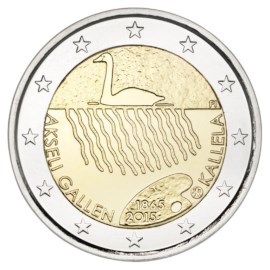 Finlande 2 euros « Gallen-Kallela » 2015 UNC