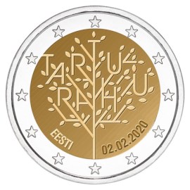 Estonie 2 euros « Tartu » 2020