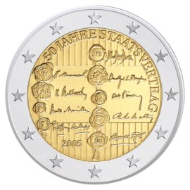 Oostenrijk 2 Euro "Staatsverdrag" 2005