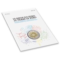 Portugal 2 euros « 10 ans Euro » 2012 Coincard
