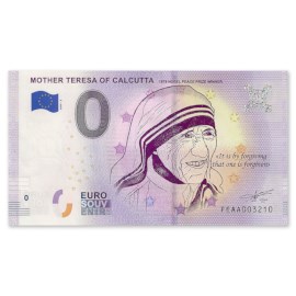 0 Euro Biljet "Moeder Teresa"