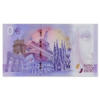 0 Euro Biljet "Borobudur"