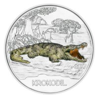 Austriche 3 Euros "crocodile" 2017