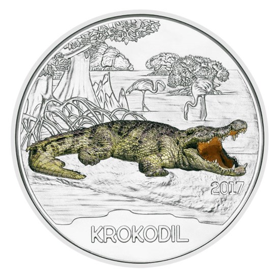 Austria 3 Euro "Crocodile" 2017