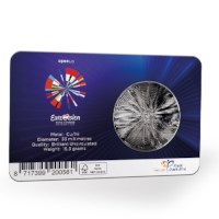 Médaille « 65 ans du Concours Eurovision de la chanson » dans une coincard